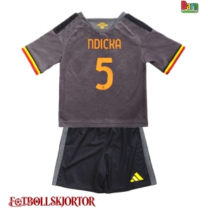AS Roma Evan Ndicka #5 Tredje Kläder Barn 2026-27 Kortärmad (+ Korta byxor)